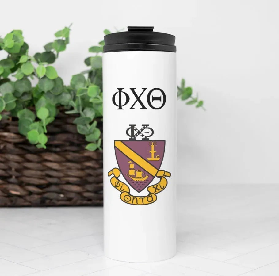 Phi Chi Theta Traditional Thermal Tumbler 16 oz. Drinkware