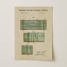 Football Field US Patent Art Print | Dorm Decor For Guys | Sports | Campus Greek Fit
