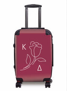 Kappa Delta 20" Carry-on Suitcase Luggage - Rose Icon | Gifts & Decor | Kaydee