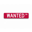 Kappa Sigma "WANTED" Metal Street Sign | Fraternity Dorm Decor