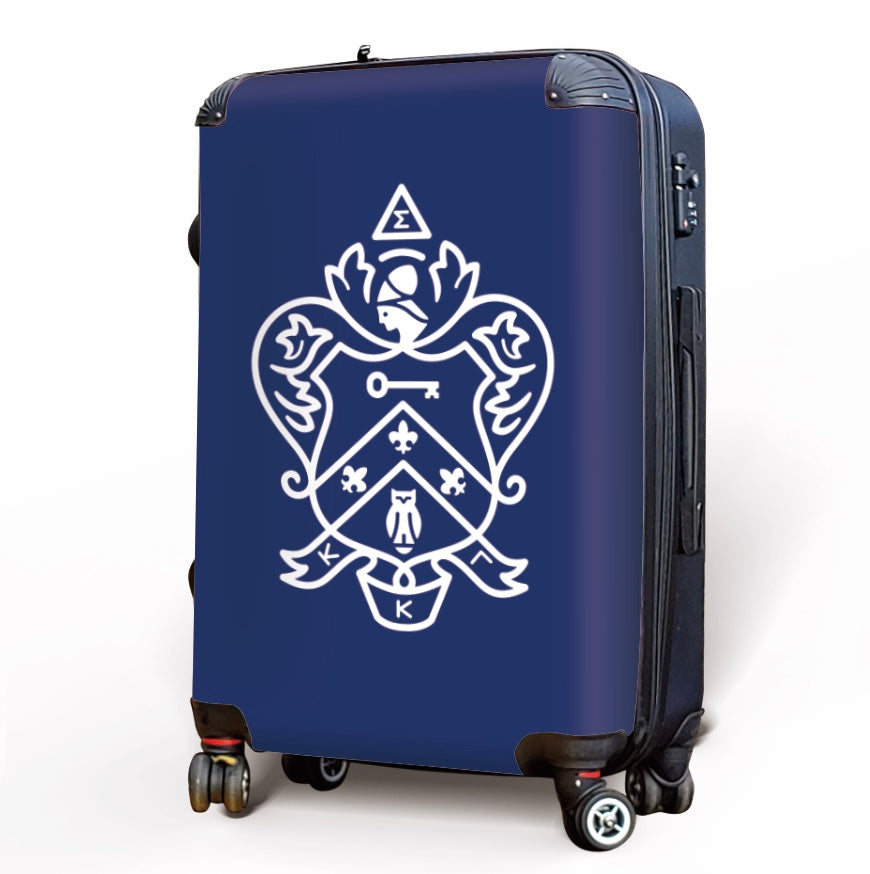 Kappa Kappa Gamma 20" Carry-on Suitcase Luggage Coat of Arms | Gifts