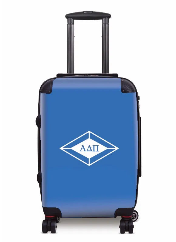 ADPi Carry-on Luggage - Diamond Azure Suitcases