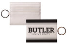 Butler University Vegan Leather Keychain Card Holder -Stripes | Gifts