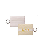 Kappa Alpha Theta Cardholder - Diamond Pattern | Campus Greek Fit