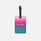 Zeta Tau Alpha Luggage Tag (Set of 2) - Gradient | Travel Accessories | Festive Fit Home