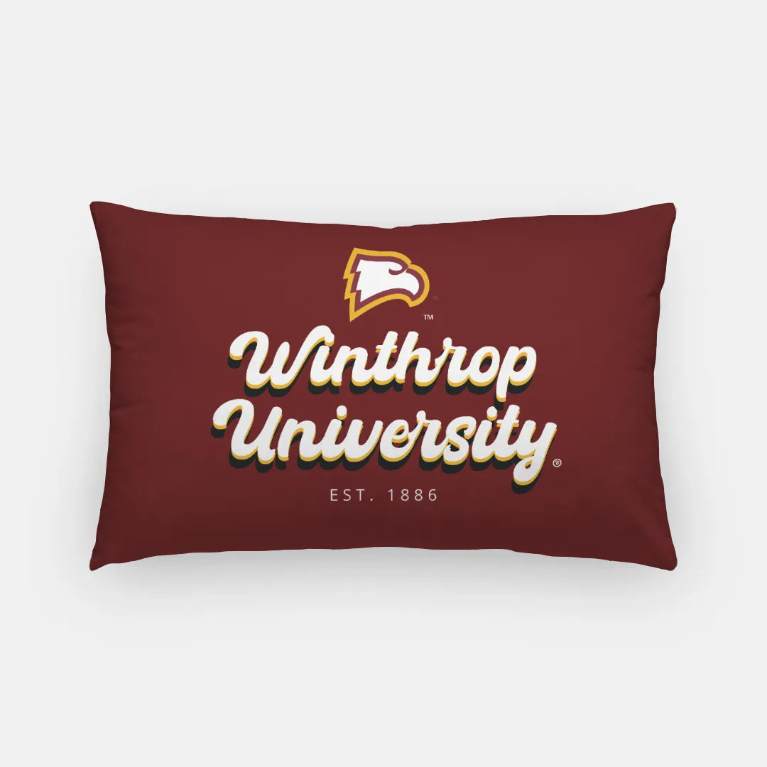 Winthrop Retro Lumbar Pillow Cover | Gifts and Merchandise | Decor | Festive Fit Home