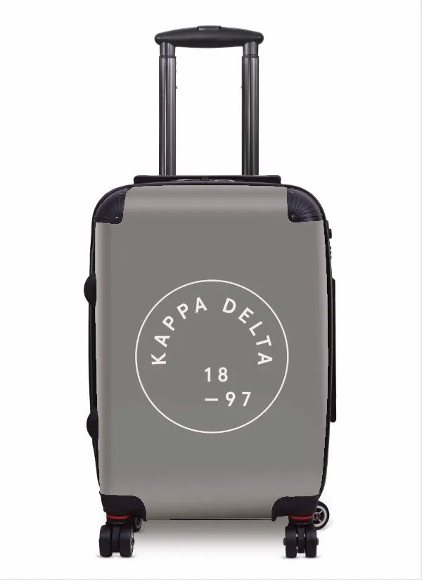 Kappa Delta Carry-on Suitcase - 1897 Gray Suitcases