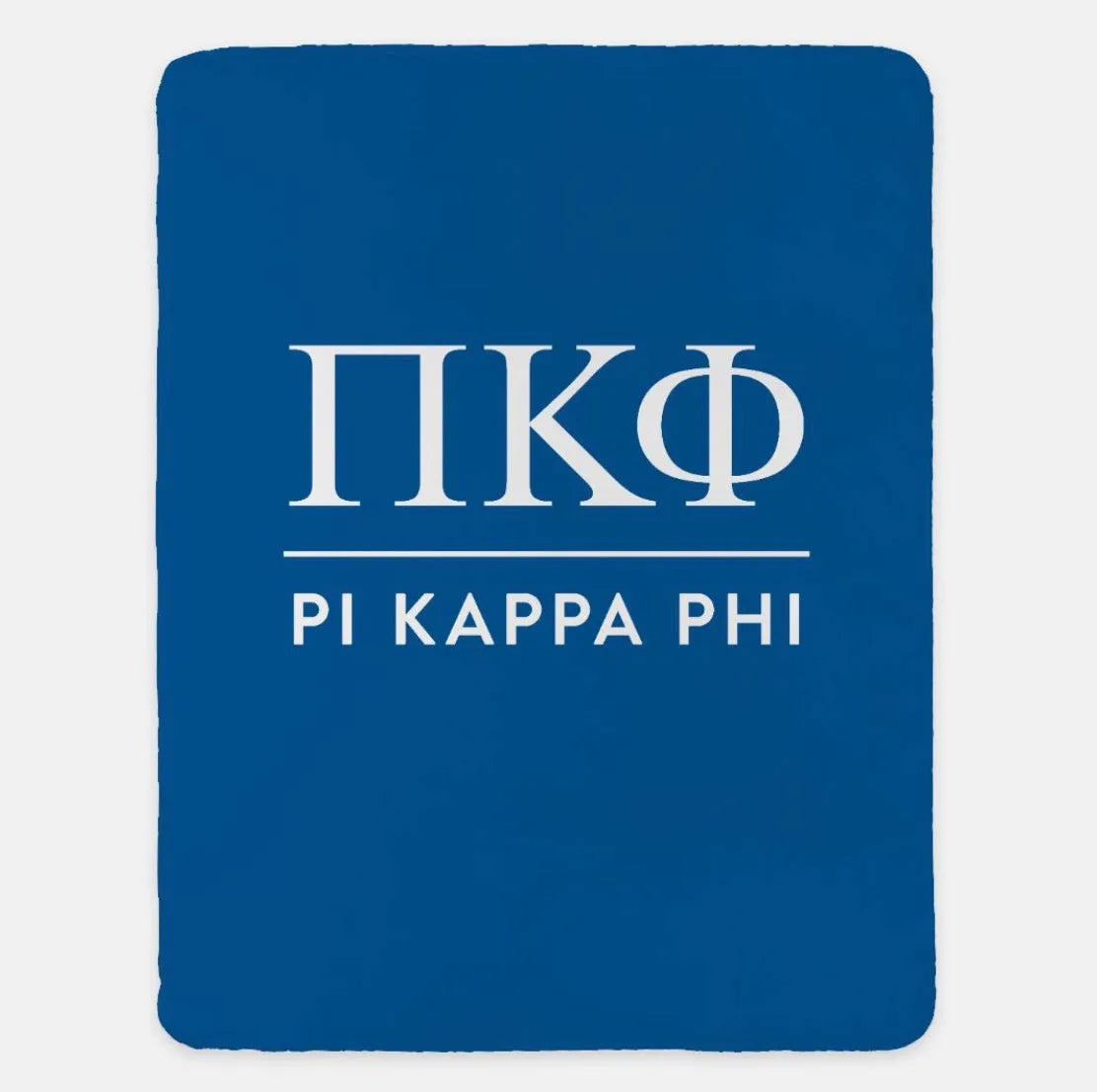 Pi Kappa Phi XL 60x80 Blanket Blue Throw Blankets