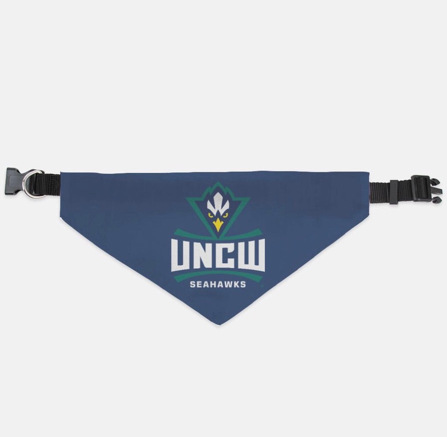 UNCW Pet Bandana - Navy | UNC Wilmington Pet Accessories | Gifts