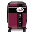 Alpha Phi 20" Carry-on Suitcase Luggage - Cross Stripe | APhi Gifts