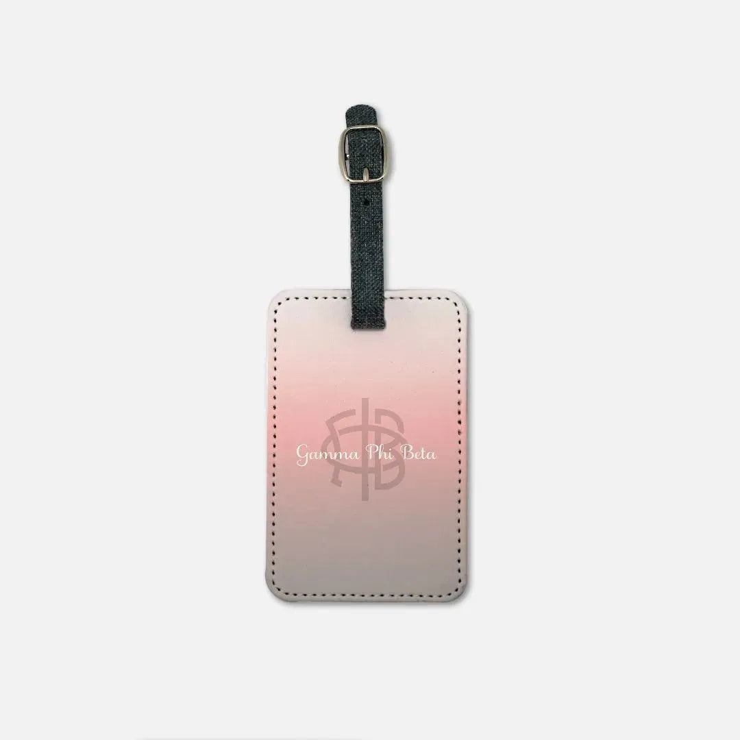 Gamma Phi Beta (Set of 2) Luggage Tag - Gradient Luggage Tags