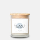 Personalized Sigma Delta Tau Frosted Glass Candle (Hand Poured 11 oz) - Toujours Candles
