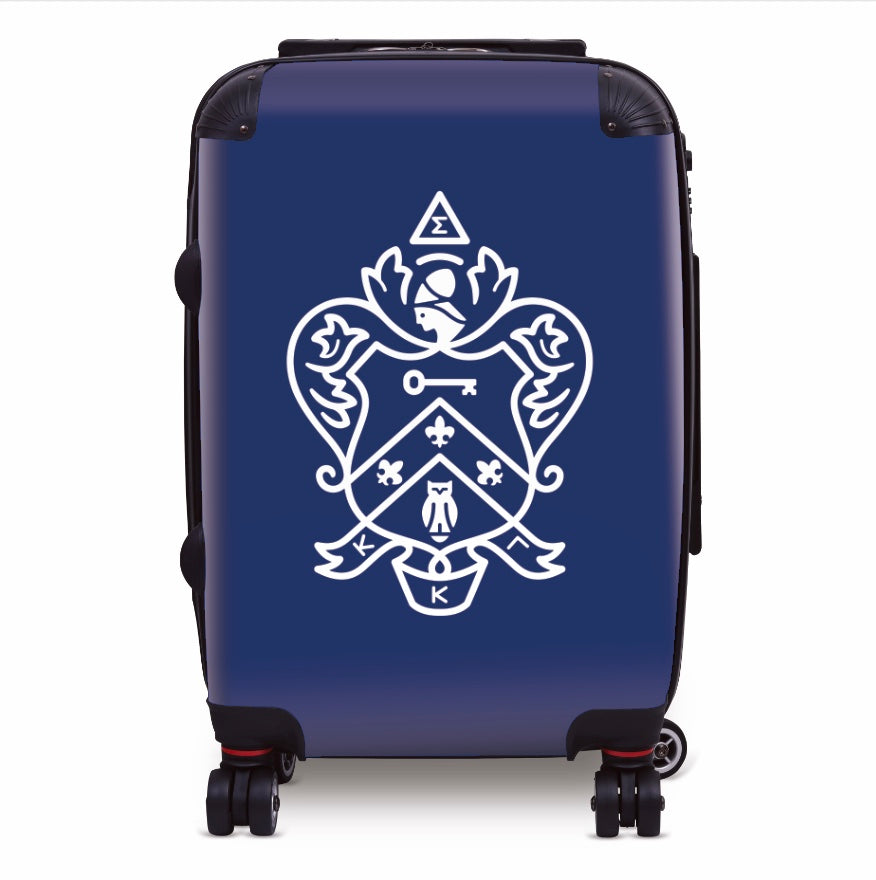 Kappa Kappa Gamma 20" Carry-on Suitcase Luggage Coat of Arms | Gifts