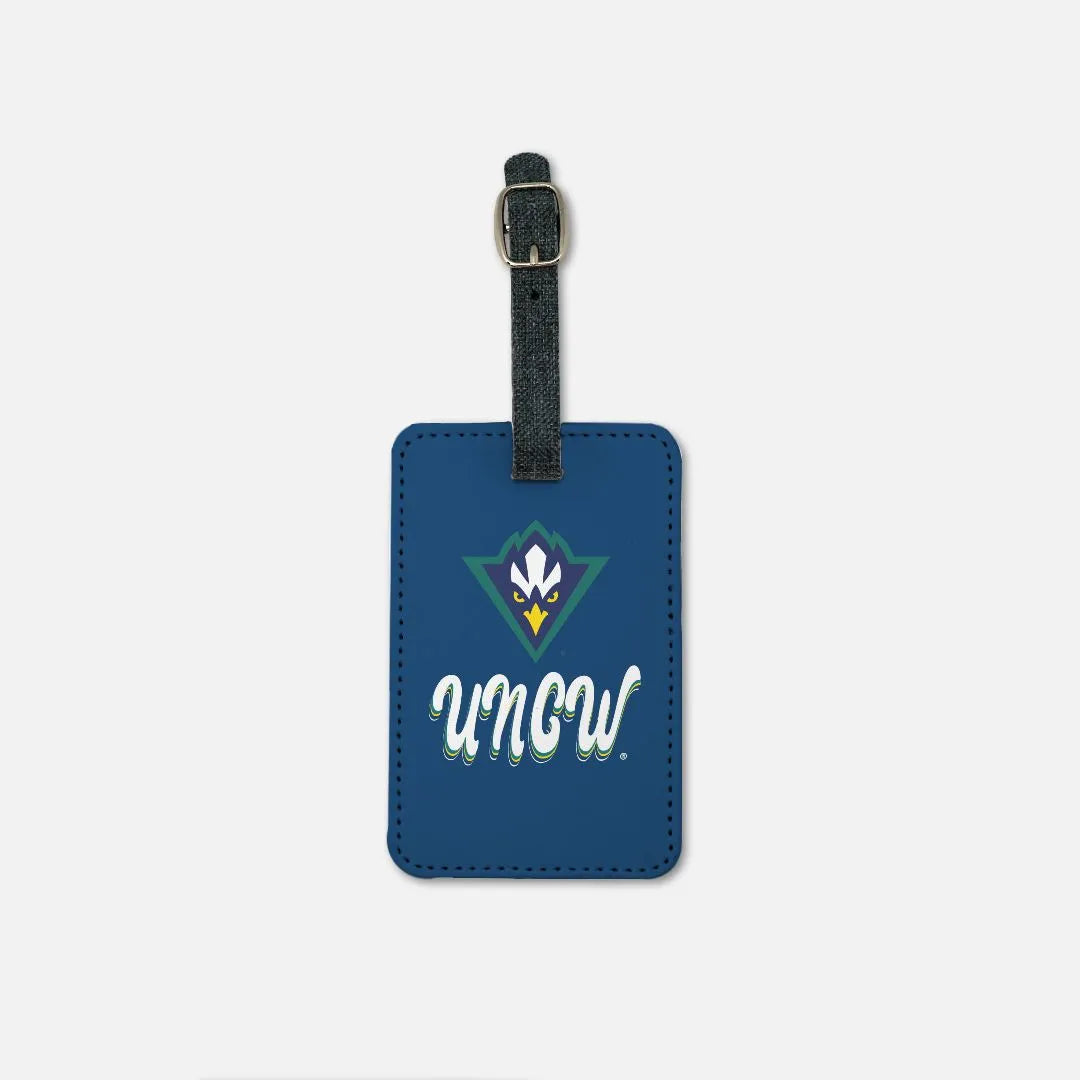 UNCW Luggage Tag (Set of 2) - Retro | Travel Accessories | Merchandise | Festive Fit Home