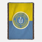 Philadelphia Ukrainian Nationals Blanket Woven Picnic Blanket - Color Split Throw Blankets