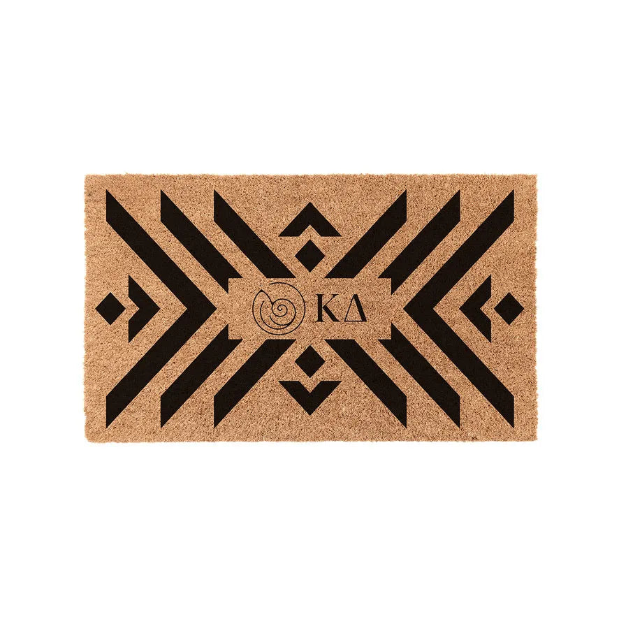 Kappa Delta Coir Doormat - Boho Door Mats