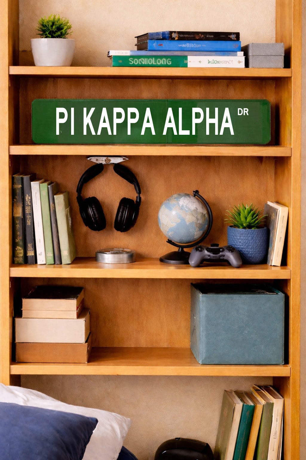 Pi Kappa Alpha Metal Street Sign | PIKE Fraternity Dorm Decor