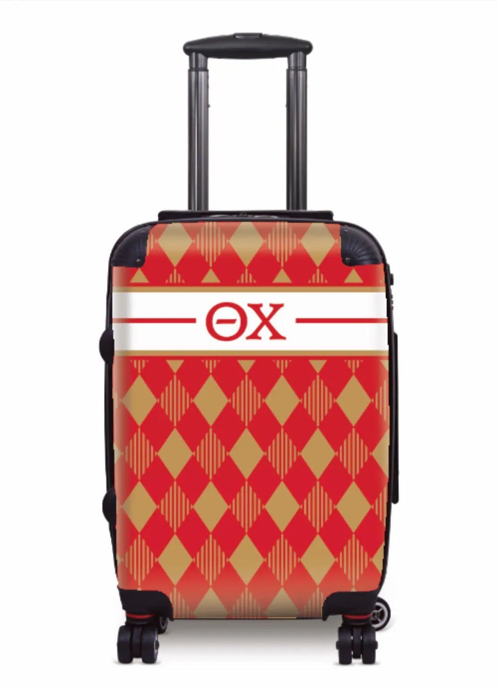 Theta Chi Carry-on Suitcase - Argyle Suitcases