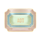 Alpha Omicron Pi Gold Monogram Decorative Tray | AOII Big Little Gifts