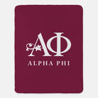 Alpha Phi XL 60x80 Traditional Blanket | Custom APhi Gifts & Decor