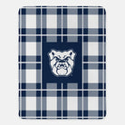 Butler University Plaid Sherpa Blanket - 60"x80" | Custom Gifts and Decor