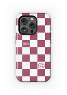 Pi Beta Phi iPhone 16, 15, 14 Mobile Phone Case - Wine Check | Pi Phi Gifts