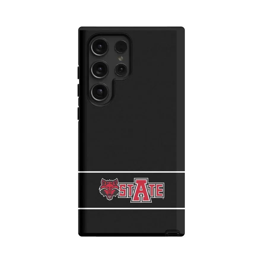 Arkansas State University Samsung Galaxy 24, 23 Mobile Phone Case - Black Gloss Mobile Phone Cases