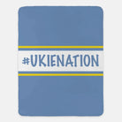 Center Band #UKIENATION Sherpa Blanket 60"x80" - Campus Greek Fit