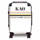Kappa Alpha Theta Carry-on Suitcase - Preppy Stripes Suitcases