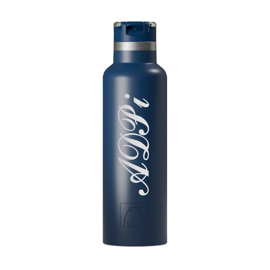 ADPi  RTIC 20 oz Journey Ceramic Lined Water Bottle - Script