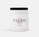 Forever "Toujours" Alpha Phi Candle Ceramic 8oz | Official Merchandise | Custom Gifts and Decor | Festive Fit Home