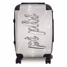 Pi Beta Phi 20" Carry-on Suitcase Luggage - Crystal | Pi Phi Travel Gifts