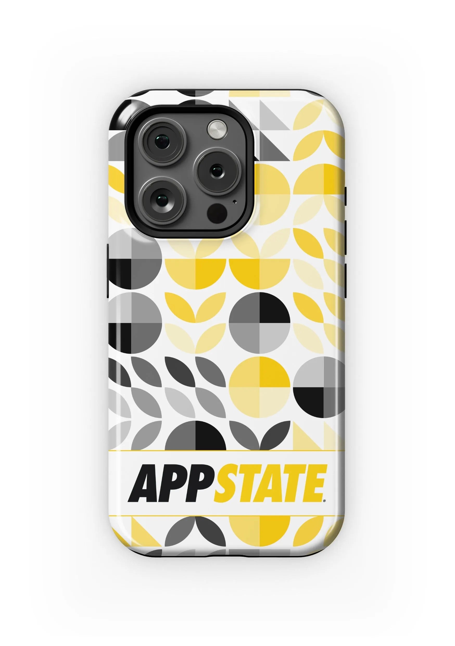 Appalachian State University iPhone 16, 15, 14, 13 Mobile Phone Case - Geo Petals Gloss Mobile Phone Cases