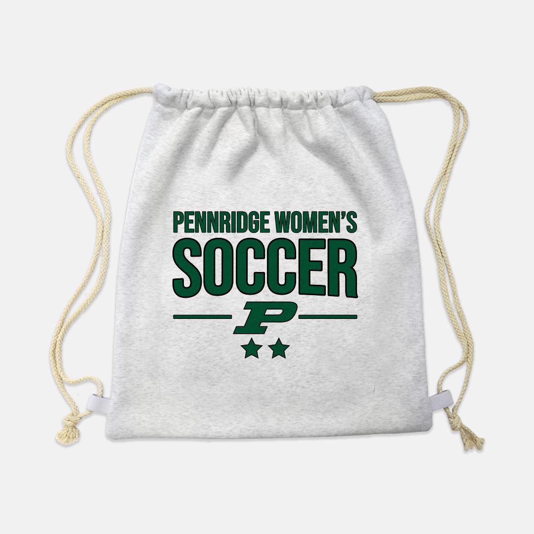 Pennridge Women's Soccer Drawstring Sweatshirt Bag