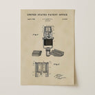 Microphone US Wall Print | Music-Theme Dorm Decor | Wall Art