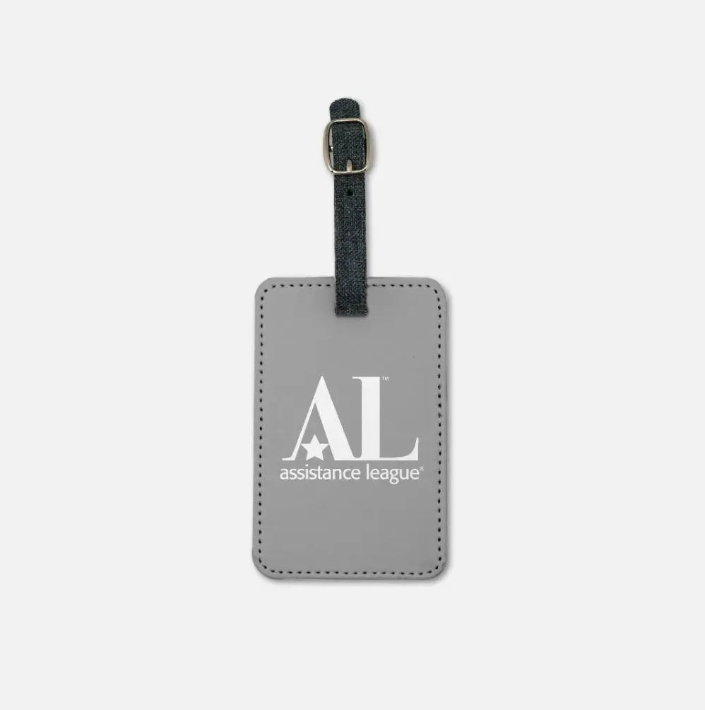 Assistance League (Set of 2) Luggage Tags Gray Luggage Tags