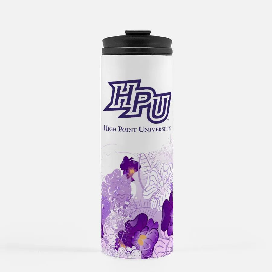 High Point University Thermal Tumbler - Violet Frame 16 oz. | Gifts | Festive Fit Home