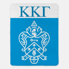 Kappa Sherpa Blanket XL 60x80 Gamma Blue Coat of Arms | KKG Gifts | Festive Fit Home