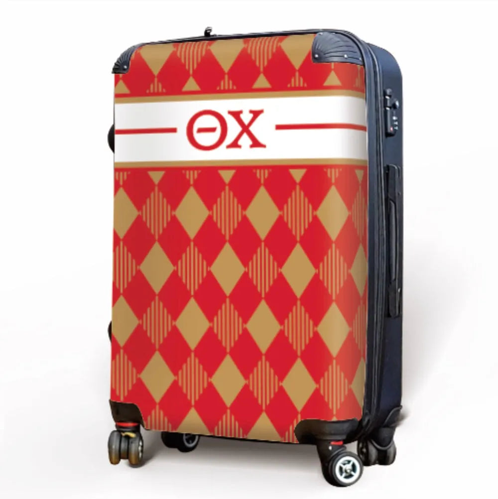 Theta Chi Carry-on Suitcase - Argyle Suitcases