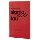 Sigma Delta Tau Personalized Leatherette Notebook Journal