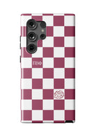 Pi Beta Phi Samsung Galaxy 24, 23 Mobile Phone Case - Wine Check | Pi Phi Gifts