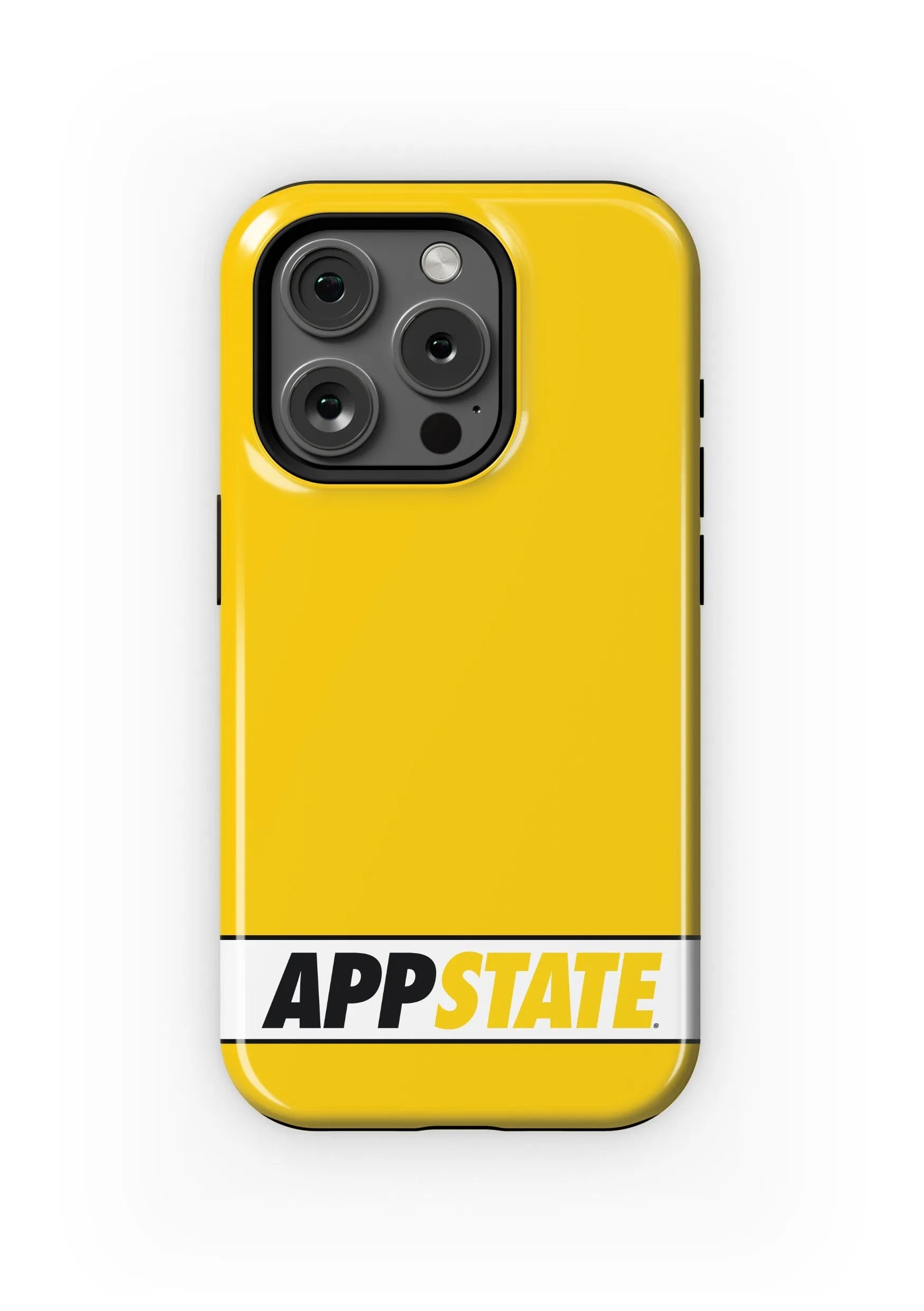 Appalachian State University iPhone 16, 15, 14, 13 Mobile Phone Case - Gold Gloss Mobile Phone Cases