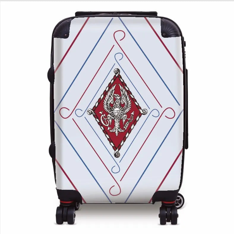Pi Beta Phi Carry-on Suitcase - Crest Suitcases
