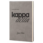 Kappa Delta Personalized Leatherette Notebook Journal
