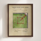 Baseball Field US Patent Art Print | Sports-Themed Dorm Decor | Campus Greek Fit