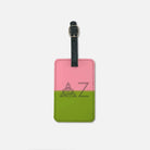 Delta Zeta Luggage Tag (Set of 2) Color Split Luggage Tags