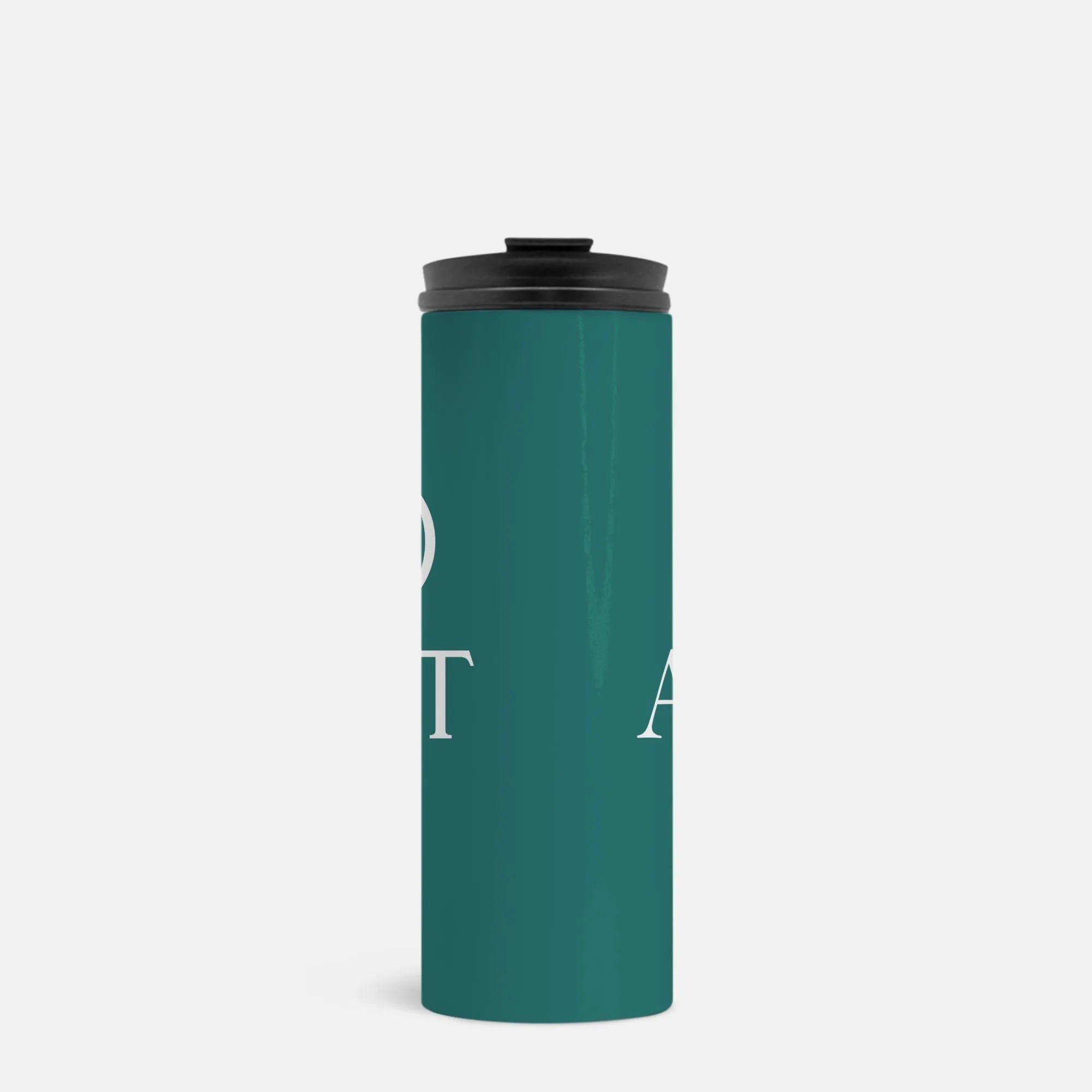 Alpha Sigma Tau Thermal Tumbler - Emerald Greek Letters 16 oz | Gifts | Official Accessories