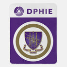 DPHIE Sherpa Blanket XL 60x80 Crest Bullseye | Custom Gifts & Decor