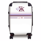 Sigma Kappa Carry-on Luggage - Preppy Stripes | Sig Kap Gifts