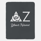 Personalized Delta Zeta XL 60x80 Sherpa Throw Blanket | Custom Gifts